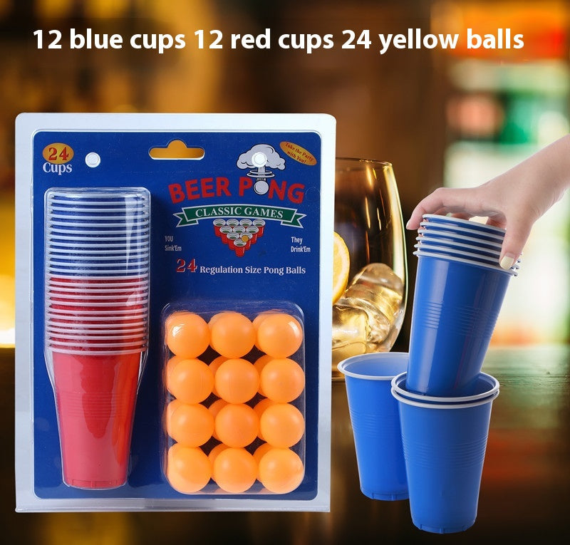 Bier Pong Set - 24 Becher konfetti.world Shipping