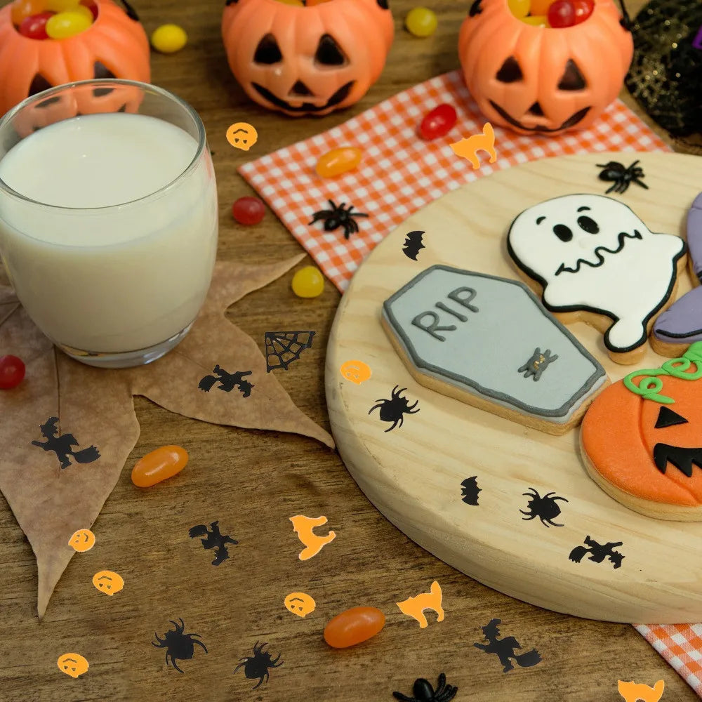 Halloween Konfetti – Kürbis, Hexe, Spinne & Co. | 30 g Beutel konfetti.world Shipping