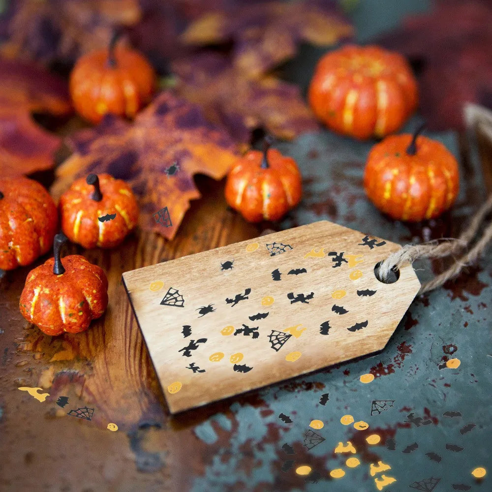 Halloween Konfetti – Kürbis, Hexe, Spinne & Co. | 30 g Beutel konfetti.world Shipping