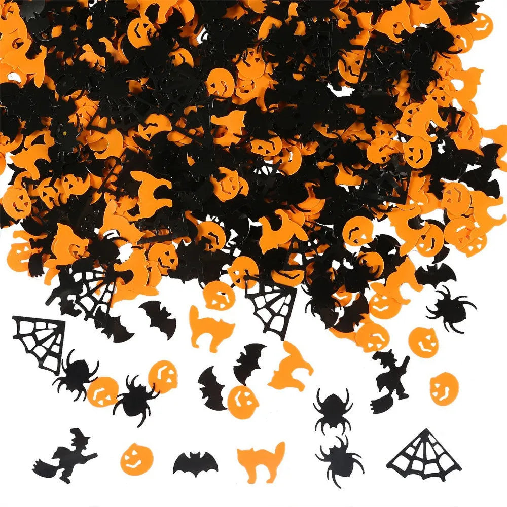 Halloween Konfetti – Kürbis, Hexe, Spinne & Co. | 30 g Beutel konfetti.world Shipping