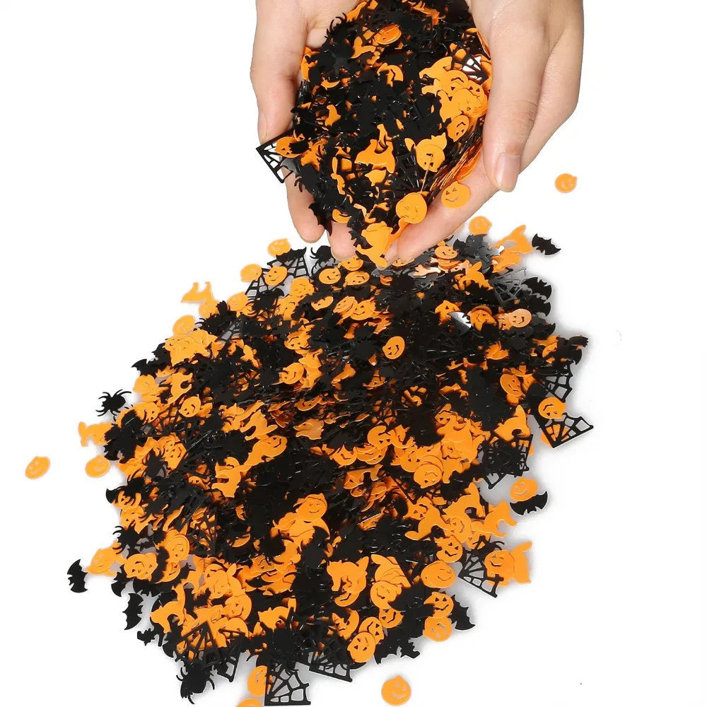 Halloween Konfetti – Kürbis, Hexe, Spinne & Co. | 30 g Beutel konfetti.world Shipping